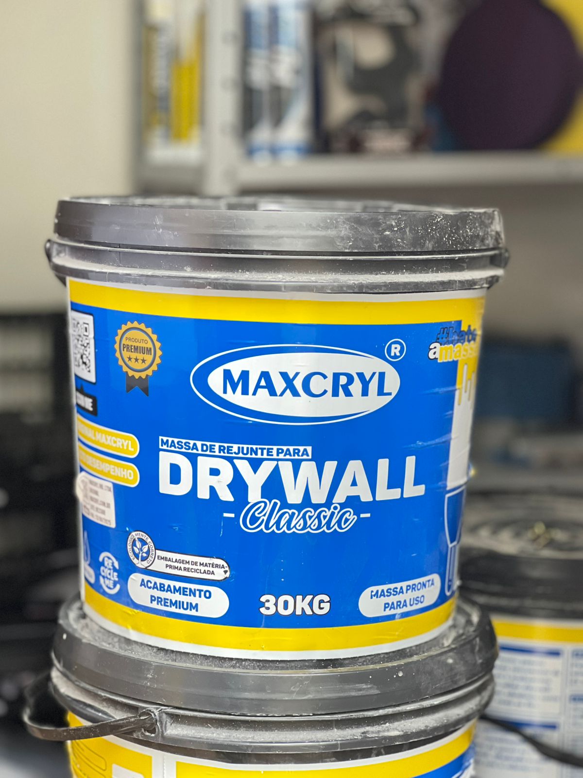 MASSA DRYWALL CLASSIC MAXCRYL  30 KG
